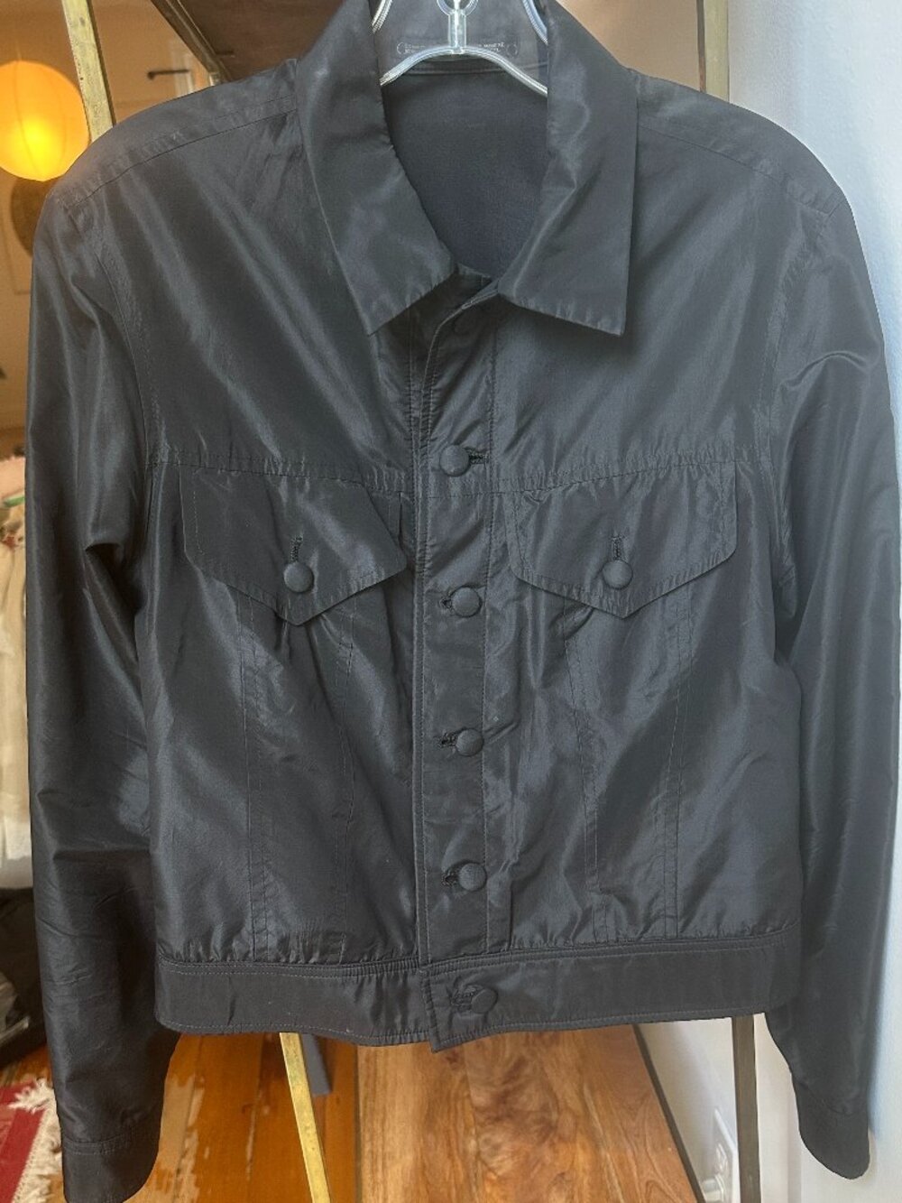Yohji Yamamoto 1998 Silk Denim Jacket